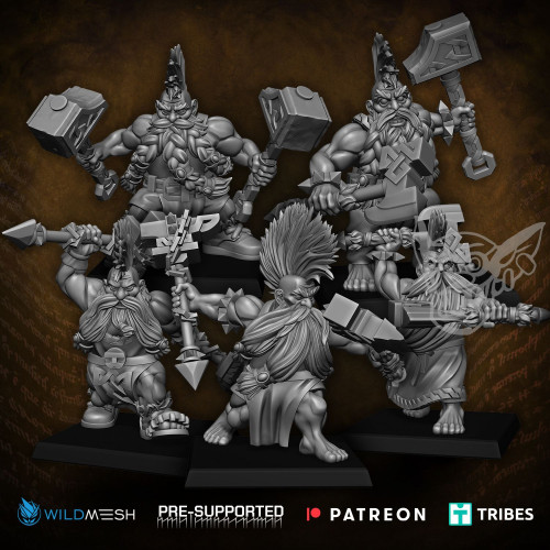  Vulkite Berzerkers with Fyresteel Handaxes